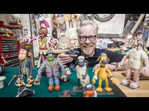 Adam Savage Meets Aardman Animations' Puppets! - UCiDJtJKMICpb9B1qf7qjEOA