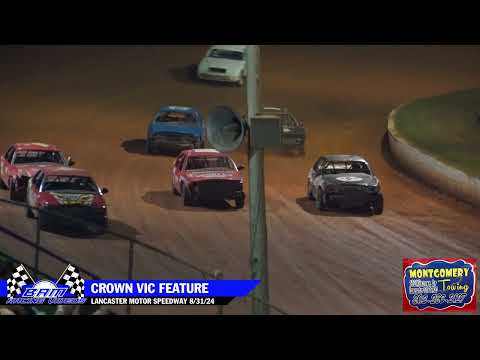 Crown Vic Feature - Lancaster Motor Speedway 8/31/24 - dirt track racing video image