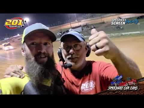 #82 Rocky Moore - Crate Late Model -  201 Speedway 8-16-25 In-Car-Camera - dirt track racing video image
