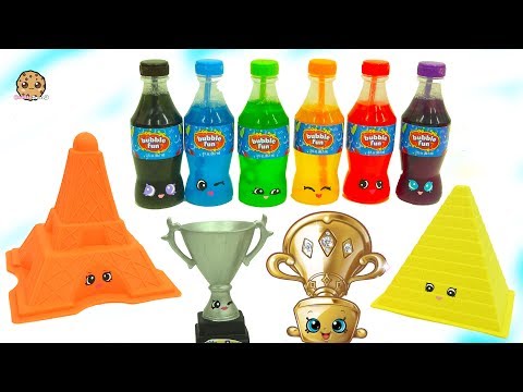 Trophies + Colorful Sodas - DIY Shopkins Inspired Dollar Tree Do It Yourself Craft Video - UCelMeixAOTs2OQAAi9wU8-g