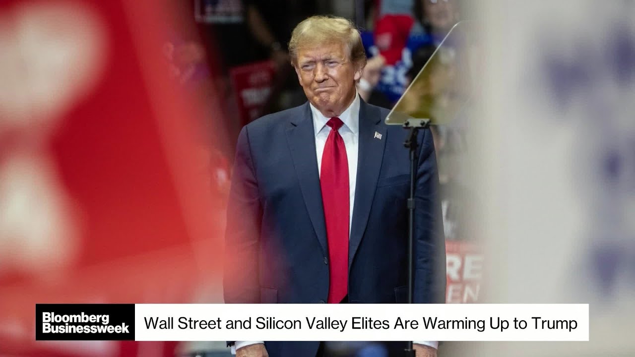 Wall Street, Silicon Valley Warm Up to Donald Trump