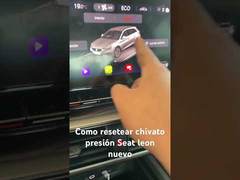 Come eseguire il reset della spia TPMS della Seat Leon
