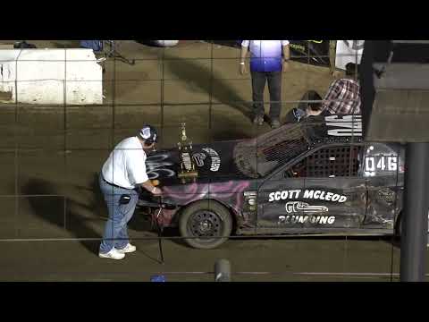 Perris Auto Speedway  Mini Stock Figure 8 Main Event  Winner's First-time interview 4-22-23 - dirt track racing video image