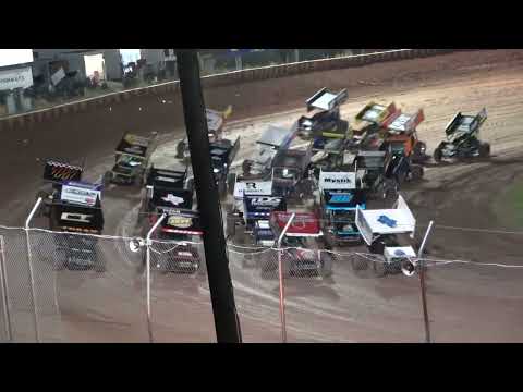 Richert Memorial IRA Outlaw Sprint Feature - Cedar Lake Speedway 09/07/2024 - dirt track racing video image