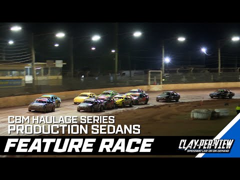 Production Sedans | CBM Haulage Series - Maryborough - 21st Jun 2025 | Clay-Per-View - dirt track racing video image