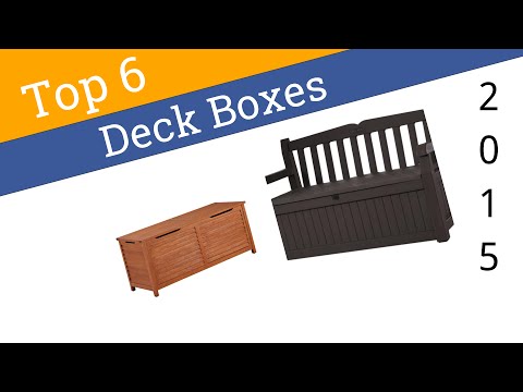 6 Best Deck Boxes 2015 - UCXAHpX2xDhmjqtA-ANgsGmw