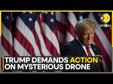 Donald Trump Demands Action On Mysterious Drone | World News | WION - UC_gUM8rL-Lrg6O3adPW9K1g