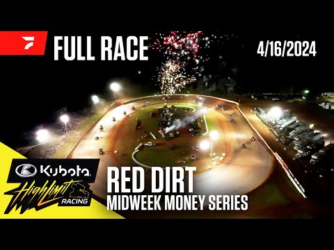 FULL RACE: Kubota High Limit Racing at Red Dirt Raceway 4/16/2024 - dirt track racing video image
