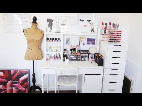 MAKEUP COLLECTION AND STORAGE 2017 | ALLIE G BEAUTY - UCLF42C7y73FKA8ye_5Nn-Kw