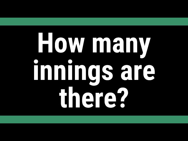 How Many High School Baseball Innings Are There?
