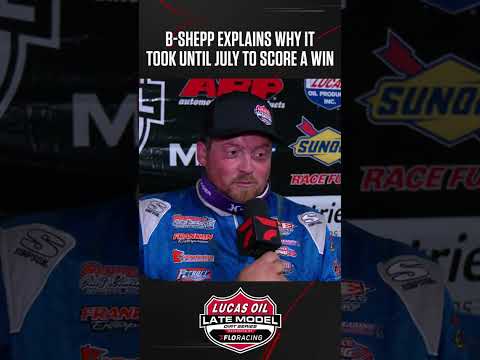 🏁 It took until July 4, but Brandon Sheppard is finally a #LucasDirt winner in 2025. - dirt track racing video image