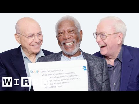 Morgan Freeman, Michael Caine, and Alan Arkin Answer the Web's Most Searched Questions | WIRED - UCftwRNsjfRo08xYE31tkiyw