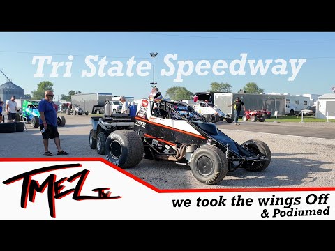 Non Wing Sprint Car Racing - dirt track racing video image