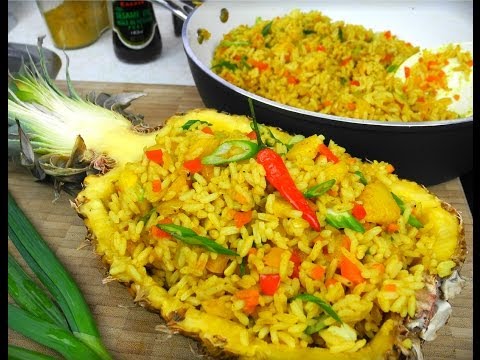 Festive Vegetarian Pineapple Rice. - UCJPL-KaRXesxML5G4xrfUAg