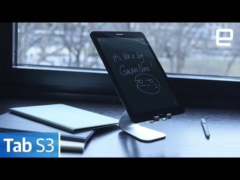 Samsung Galaxy Tab S3 | Hands-On | MWC 2017 - UC-6OW5aJYBFM33zXQlBKPNA