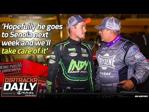 &quot;Separated by security&quot; in the pits! - dirt track racing video image