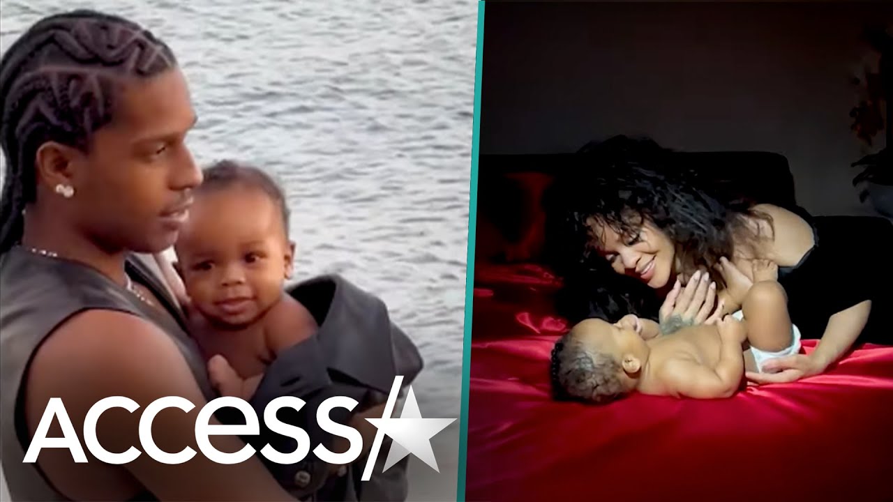 Rihanna Gushes Over Son Crawling In British Vogue BTS Video w/ A$AP Rocky