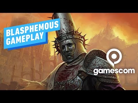 Blasphemous: 18 Minutes of Brutal Gameplay from Gamescom 2019 - UCKy1dAqELo0zrOtPkf0eTMw