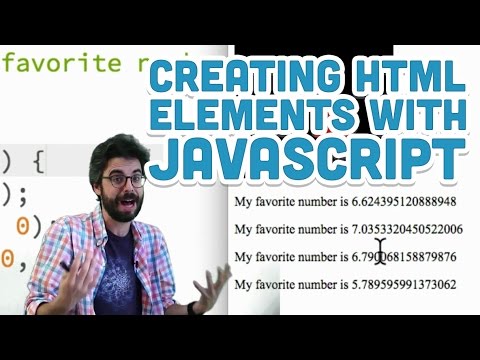 8.2: Creating HTML Elements with JavaScript - p5.js Tutorial - UCvjgXvBlbQiydffZU7m1_aw