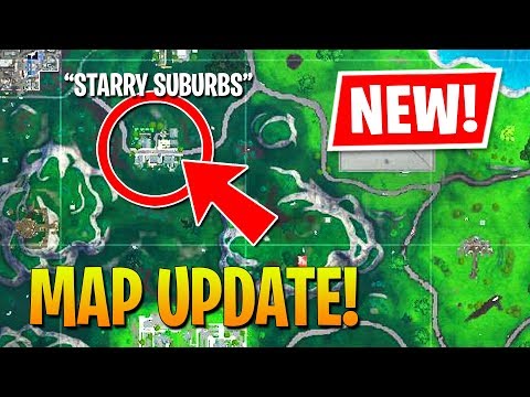 NEW UPDATE MAP CHANGES - STARRY SUBURBS!! (Fortnite Battle Royale) - UC2wKfjlioOCLP4xQMOWNcgg