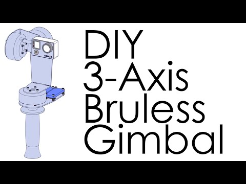 DIY 3-Axis Brushless Gimbal: Acrylic, SimpleBGC, GoPro - UC1O0jDlG51N3jGf6_9t-9mw