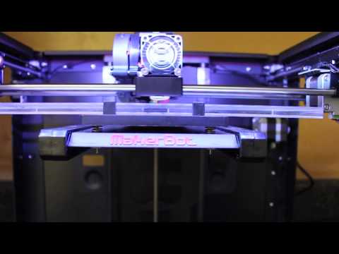 MakerBot Replicator 2 First Print Makes the Pain Go Away - UC_LDtFt-RADAdI8zIW_ecbg