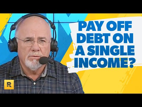 How Do I Pay Off Debt On A Single Income?