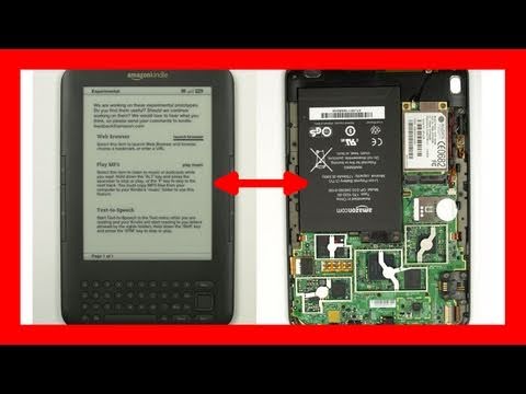 Amazon Kindle 3 3G/GSM/WiFi 6" TEARDOWN - EEVblog #109 - UC2DjFE7Xf11URZqWBigcVOQ