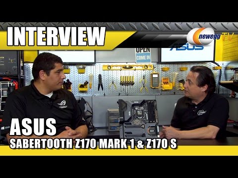 ASUS SABERTOOTH Z170 MARK 1 & Z170 S Motherboard Interview - Newegg TV - UCJ1rSlahM7TYWGxEscL0g7Q