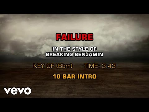 Breaking Benjamin - Failure (Karaoke Smash Hits Vol. 1) - UCQHthJbbEt6osR39NsST13g