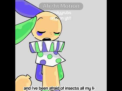 Looey's biggest fear lol, read desc || #dandysworld #looey #connie #dandysworldroblox #alightmotion