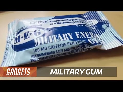 Doug chews military-grade caffeinated gum | 12 Days of Doug #8 - UCCjyq_K1Xwfg8Lndy7lKMpA