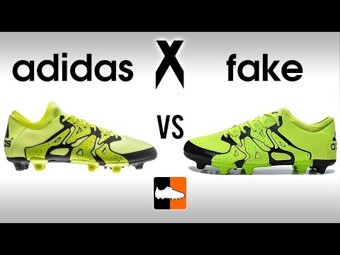 Fake vs. Real X15 - How to avoid buying Replica adidas X 15.1 Boots - UCs7sNio5rN3RvWuvKvc4Xtg