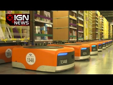 Amazon Reveals The Robots It's Using To Ship Your Packages - IGN News - UCKy1dAqELo0zrOtPkf0eTMw