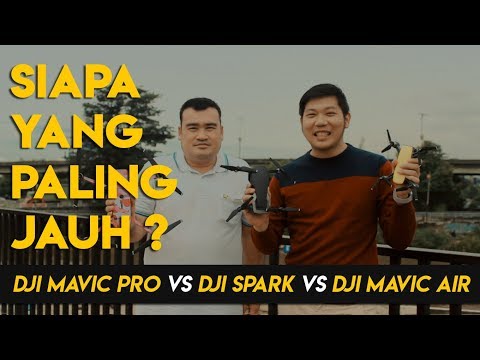 Adu jauh Dji Mavic Pro vs Dji Mavic Air vs Dji Spark & Pengumuman GIVEAWAY 2K ! - default