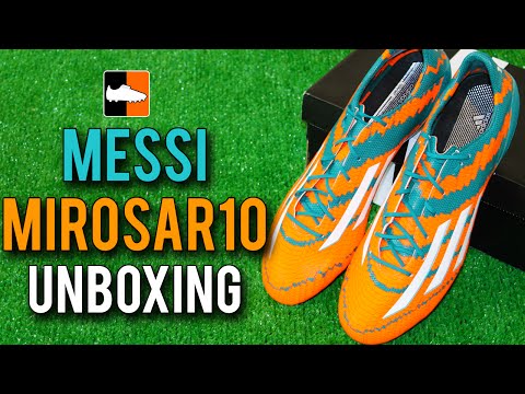 Mirosar10 adidas Lionel Messi 10.1 Football Boots Unboxing - UCs7sNio5rN3RvWuvKvc4Xtg