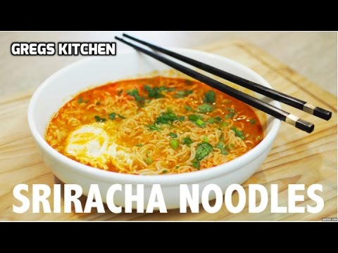 SRIRACHA SPICY RAMEN NOODLE EGG SOUP - Greg's Kitchen - UCGXHiIMcPZ9IQNwmJOv12dQ