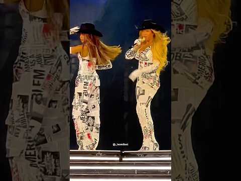 QUEENS! Beyonce & Blue Ivy performs “Formation” at Cowboy Carter Tour #beyonce #blueivy #queenb