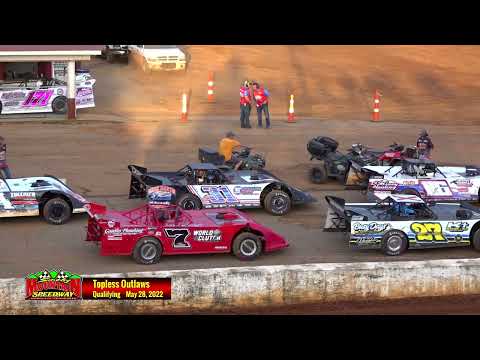Smoky Mountain Speedway | MAYHEM AT THE MOUNTAINS | May 28, 2022 - dirt track racing video image