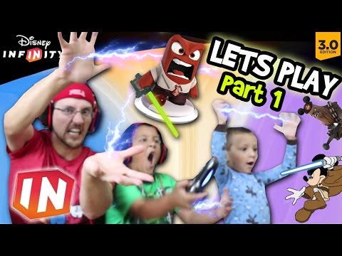 Lets Play Disney Infinity 3.0 - Pt. 1: USE THE FORCE & NAE NAE (Star Wars & Inside Out FGTEEV Intro) - UCC-RHF_77zQdKcA75hr5oTQ