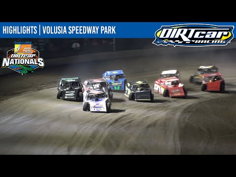 DIRTcar UMP Modifieds | DIRTcar Nationals | Volusia Speedway Park | February 4, 2025 | HIGHLIGHTS - dirt track racing video image