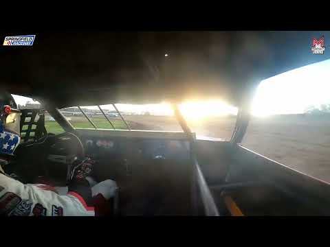 #130 Ryder Meckem - Pure Stock - 6-1-2024 Springfield Raceway - In Car Camera - dirt track racing video image