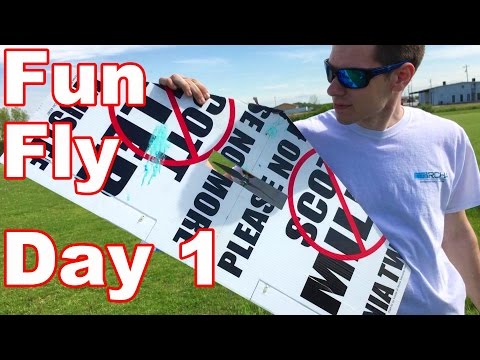 TheRcSaylors Fun Fly 2017 Friday - Paintball Gun VS Flite Test FT Racer - TheRcSaylors - UCYWhRC3xtD_acDIZdr53huA