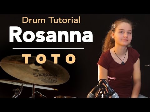 How to play Rosanna on drums; tutorial by Sina - UCGn3-2LtsXHgtBIdl2Loozw