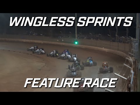 Wingless Sprints: A-Main - Carina Speedway - 09.10.2021 - dirt track racing video image