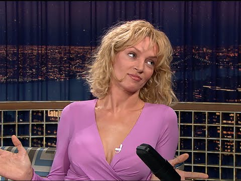 Uma Thurman Explains Quentin Tarantino’s Dildo Punishment | Late Night with Conan O’Brien