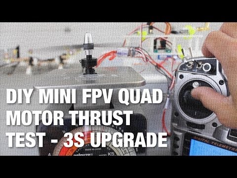 Mini FPV Quad Thrust Test - Upgrading to 3S Lipo and iPower Motors - UC_LDtFt-RADAdI8zIW_ecbg