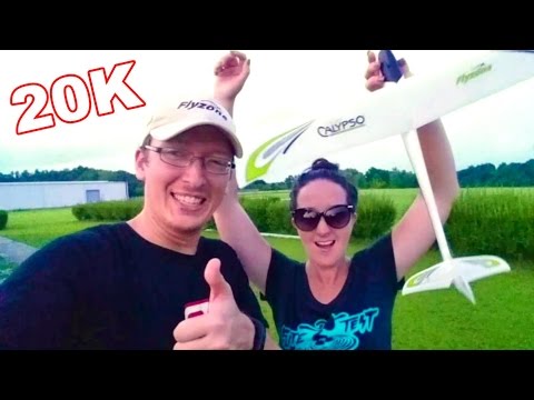 20K Subscribers Celebration - Flyzone Micro Calypso Launch & Catch - TheRcSaylors - UCYWhRC3xtD_acDIZdr53huA