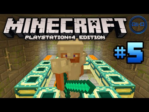Minecraft PS4 gameplay Part 5 - "ENDER PORTAL!" - (Playstation 4 Minecraft / Xbox One Minecraft) - UCyeVfsThIHM_mEZq7YXIQSQ