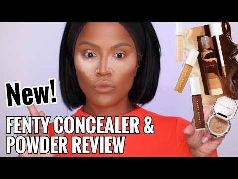 LETS KEEP IT 100! Fenty Beauty Concealer & Setting Powder Review - UCkdoEulAR52vggIUQYemeow